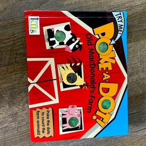 Poke a dot book.   Old Macdonald